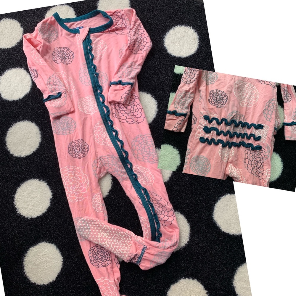 Kickee Pants Zipper Footie